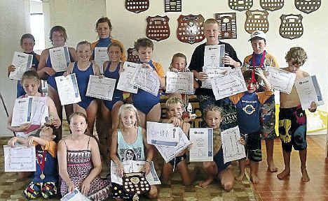 Red Rock-Corindi nippers celebrate another good season on the beach. Red Rock-Corindi nippers celebrate another good season on the beach.